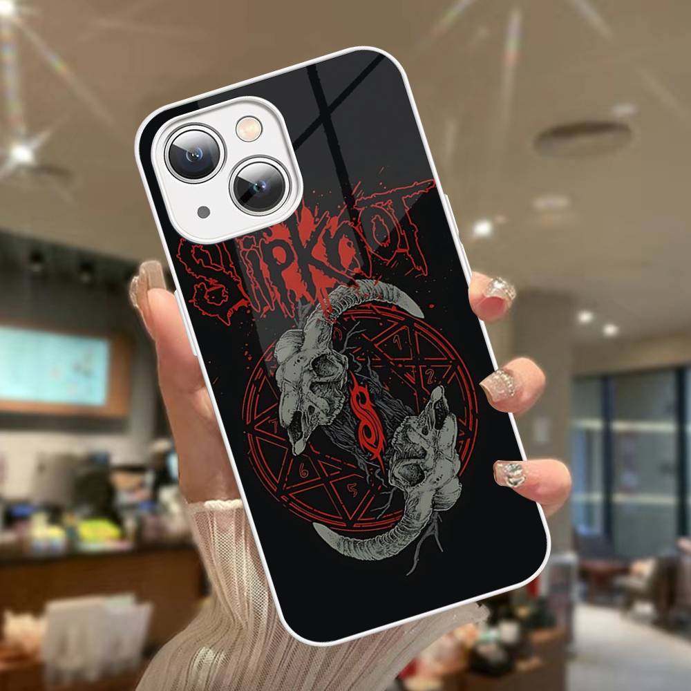 Slayer Heavy Metal Band Music For IPhone 14 13 12 Mini 11 Pro XS Max X XR 14 Plus Tempered Glass Cover