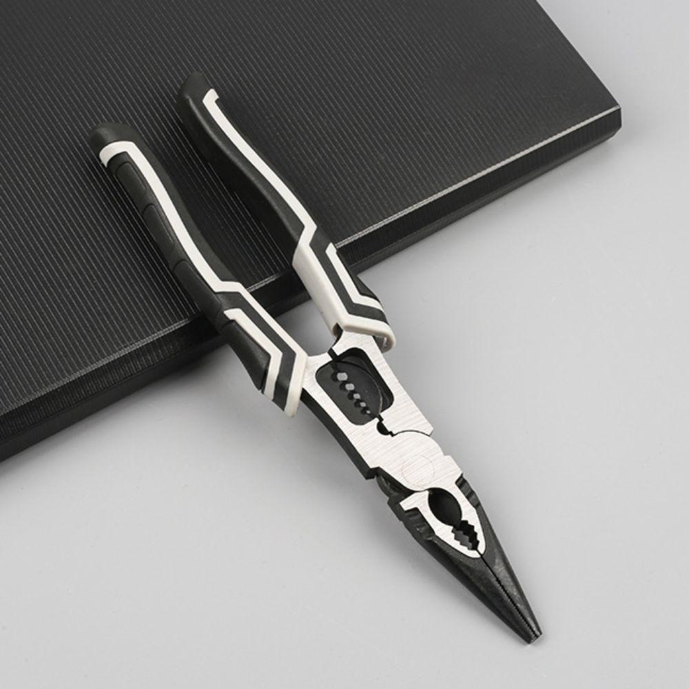 Flat/Pointed Mouth 9-inch Wire Plier Labor-Saving Wire Stripper Household Vise Pliers  Electrician