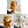 Animal Safari Tiger Hand Puppet Plush Toy For Kids Interactive Play Gift