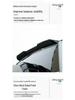 Compatible MC Style Gloss Black Rear Wing Deflector for Haval Raptor - Punch-Free Installation
