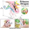 Oenux Simulation Dinosaur Bayala Dragon Tree Monster Bat Demon Basilisk Animal Model Action Figures Pvc Collection Kid Toy Gift