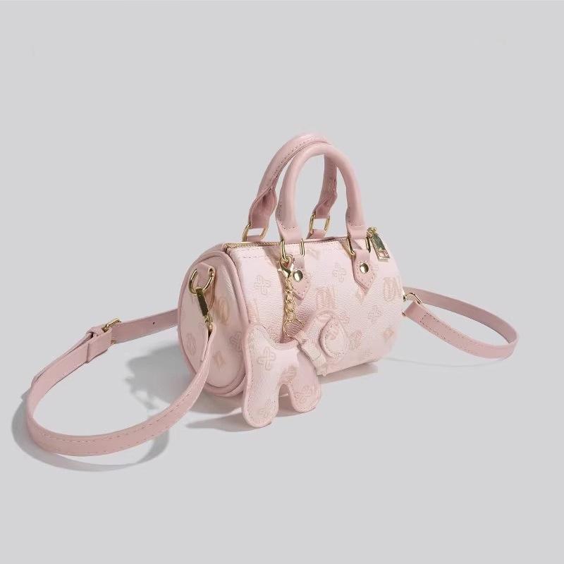 

Tote Crossbody Small Bag Ladies Premium Texture Niche Popular Pillow Bag for Women розовый