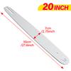 20 Inch Chainsaw Guide Bar with 2Pcs Saw Chain 0.325" Pitch 0.058" 76DL For STIHL MS290-291-310-340-360-380-391-440 Saw Bracket