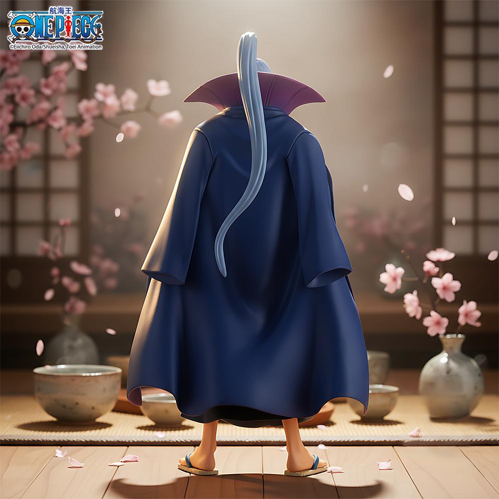 1pc Official One Piece Denjiro Home Decor Figure, Anime Must-Have Gift for Valentine's Day, Birthday Desk.