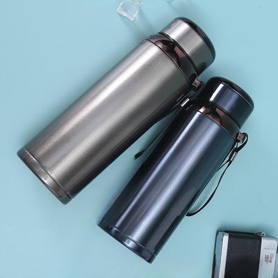 Termo de Acero Inoxidable 304 Simple de Gran Capacidad con Cuerda para Deportes al Aire Libre, de Gran Capacidad para Vehículo