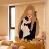 Curtain Window Velcro Self Adhesive Blackout Drapes Home Bedroom Ins Decorative