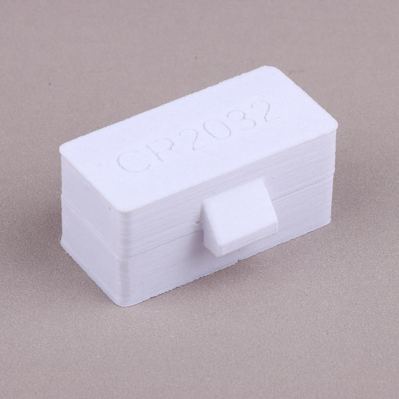 10-Hole Cr2032/Cr2025 Battery Box Coin Cell Battery Storage Case Portable Batteries Protective Holder Small Battery Organizer