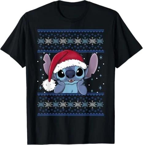 Lilo Stitch Christmas Stitch Style Black Size S 4xl S