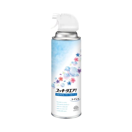 Sukki-ri! Sukki-ri! Toilet Deodorizing Spray, Refreshing Floral Soap, Toilet Deodorizer, Toilet Spray, Quick Deodorizer, Air Freshener