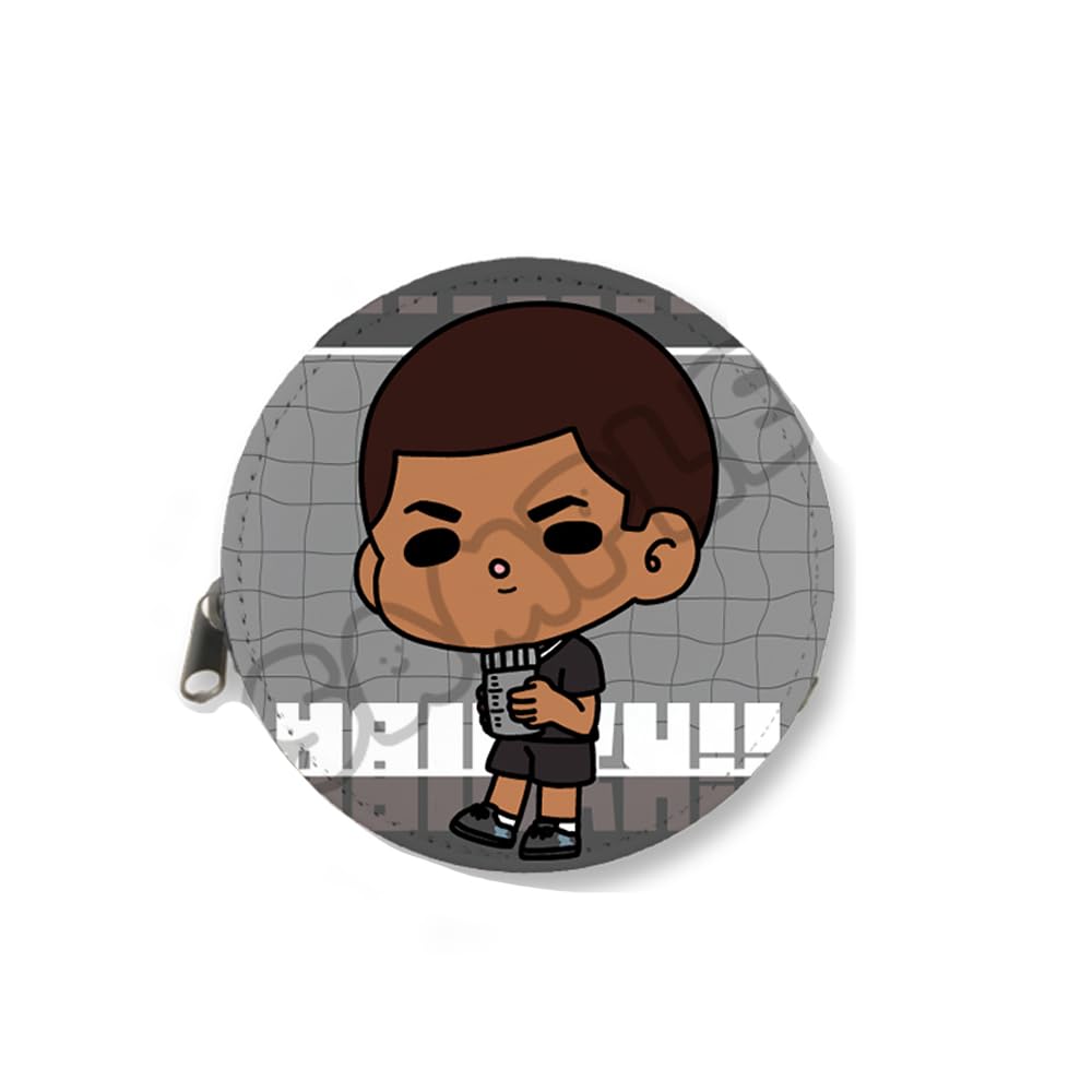 7th Edition Round Coin Case M OH "Haikyu!!" [Ojiro Alan] Everyone's Mochocho!