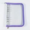 A5 6 Ring Binder Notebook with Zipper Pockets Photocard Holder Binder Sleeves Book Polaroid Small Card Photo Album