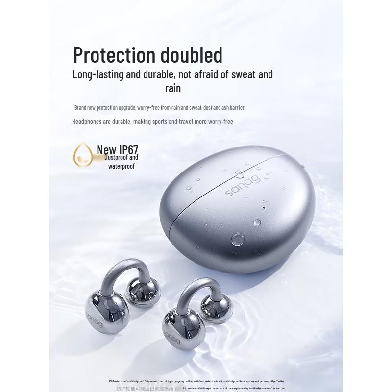 SANAG S7S Ultra Ear Clip Bluetooth Headset