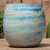 Vaso per Succulente in Ceramica Grezza Fatto a Mano - Fioriera Orchidea Intagliata con Ampia Bocca