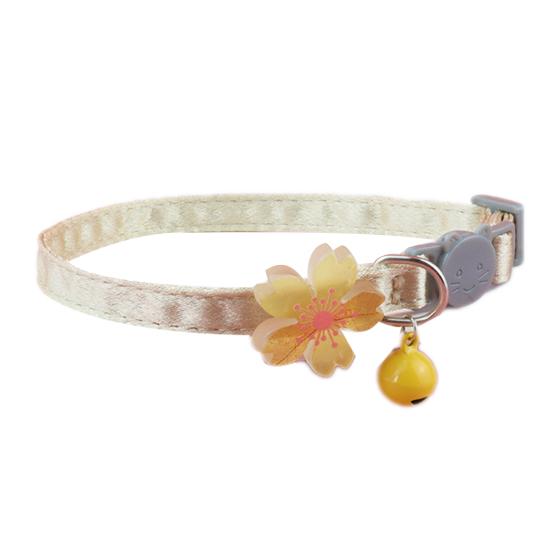 Cat Collar Night Glowing Flower Anti-lost Adjustable Breakaway Pet Dogs Cats Flower