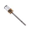 DC 12V 400RPM N20 Micro Gear Motor 16mm Shaft M4x55mm Screw Reducer with Gear Box