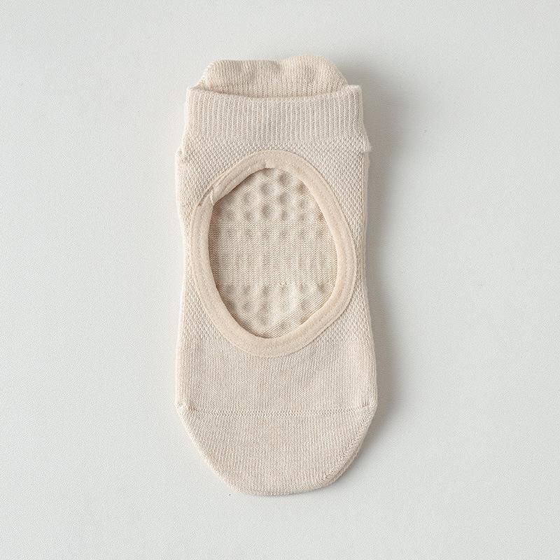 Women s Yoga Socks Mesh Breathable Cotton Dance Sports Socks Silicone Anti-slip Indoor Floor Gym Fitness Workout Pilates Socks
