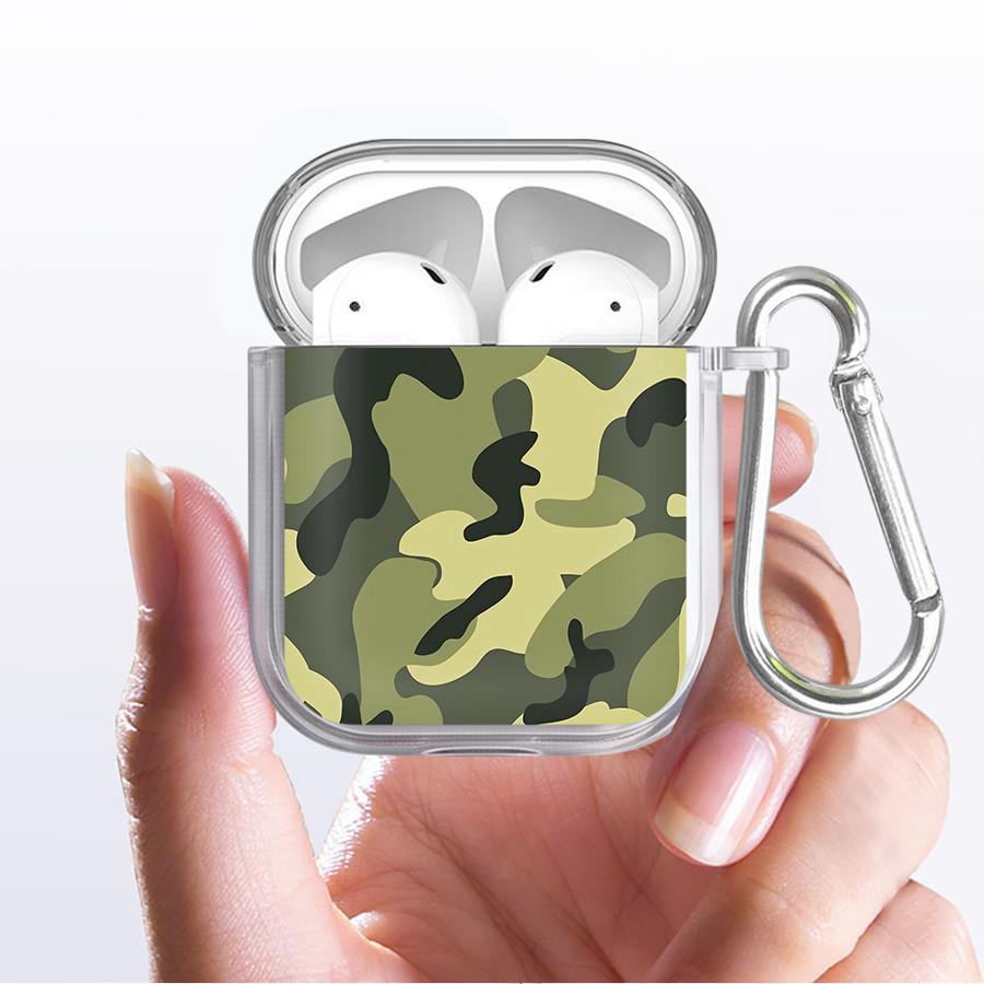 Camouflage Pattern Case For Airpods 1 Pro3 Pro Pro2 2 4 3 Clear Earphone Cases Cover