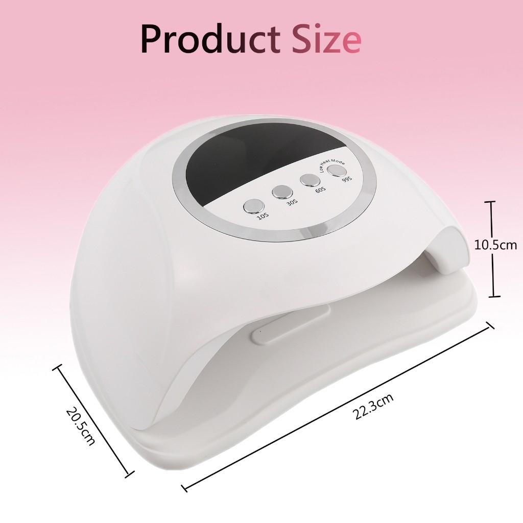 320W 10S Quick Dry Nail Gel Polish Home Salon Nail Dryer Lamp Automatic Infrared Sensor Manicure Device UV LED Nail Lamp
