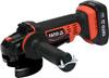 18V Angle Grinder 125Mm Kit With 2.0Ah Battery Charger 60Min / Yt-82826 / Yato