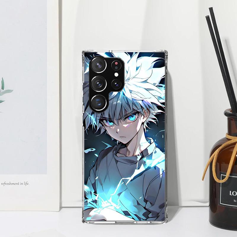 

Huner X-Hunters Killua Phone Case For Samsung Galaxy S26 S25 Edge S24 FE S23 S22 Ultra S21 Plus S20 + Art Fundas Back Cover Gala Samsung S25 Edge
