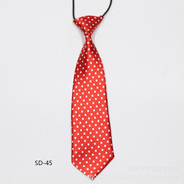 Children'S Printed Small Tie, Handsome Trendy Treasure Tie, Baby Tie, Student School Uniform Tie.