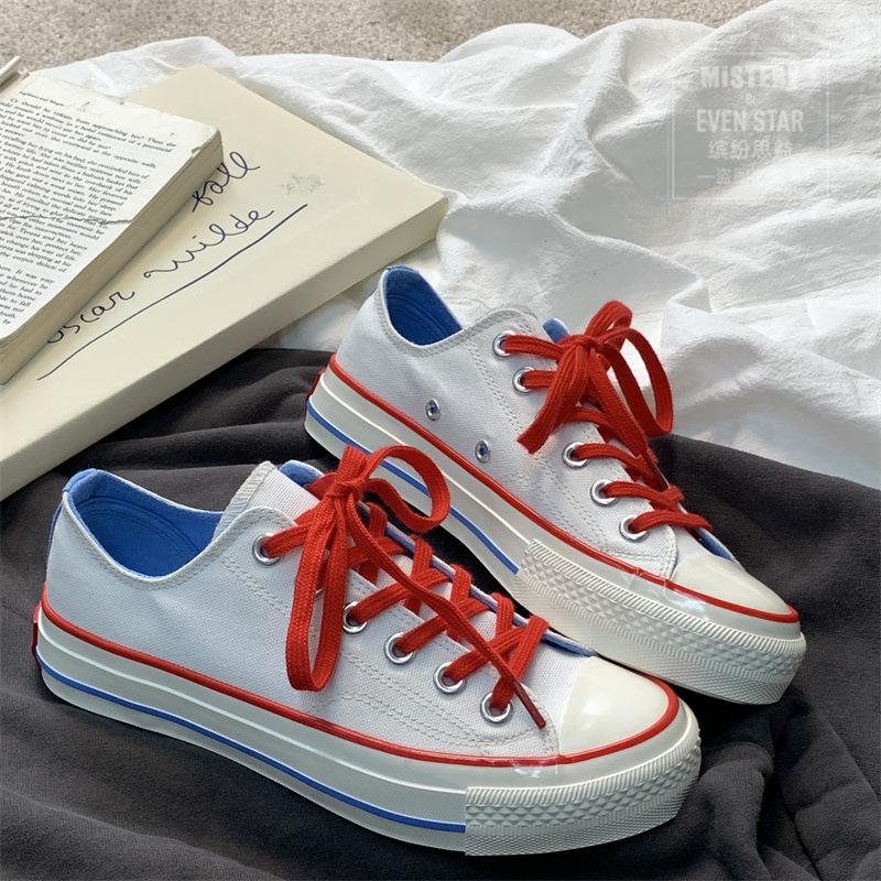 Twilight Star Evenstar White Canvas Shoes Mis-18 Men And Women Couple Shoes Mis-19 Casual Shoes