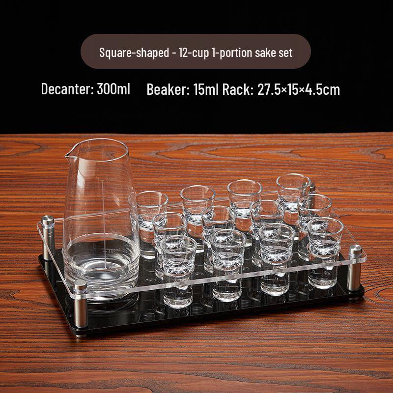 Light Luxury 100ml Small-Size Wine Glass Set - High-End Design with Elegant Style