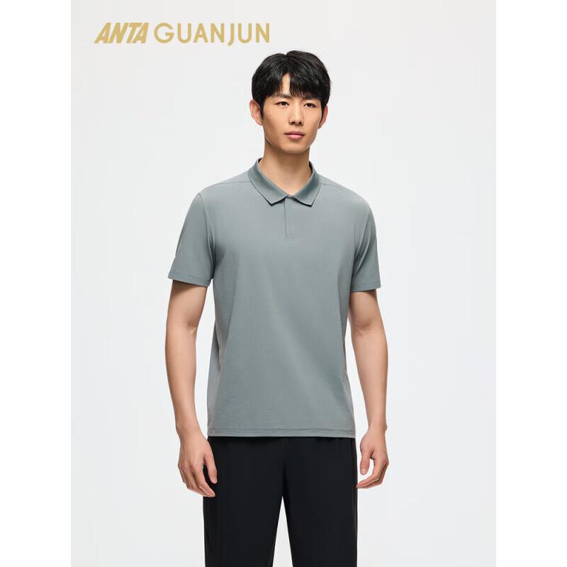 Anta Champion All-Weather Business Commuter Men s Knit Short-Sleeve Polo Shirt M