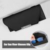 Auto Sonnenblende Brillenetui PU-Leder Verschleißfester Sonnenbrillenhalter Für C5 X7 C6 Xsara Elysee Berlingo Aircross C3 XR