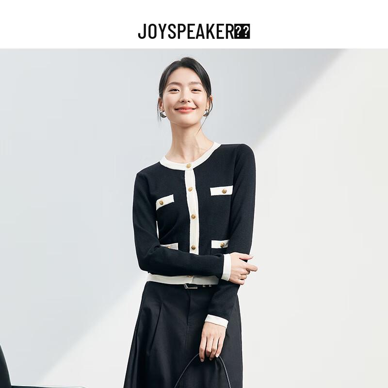 

JOY SPEAKER Women s Little Fragrance Style Knitted Cardigan S
