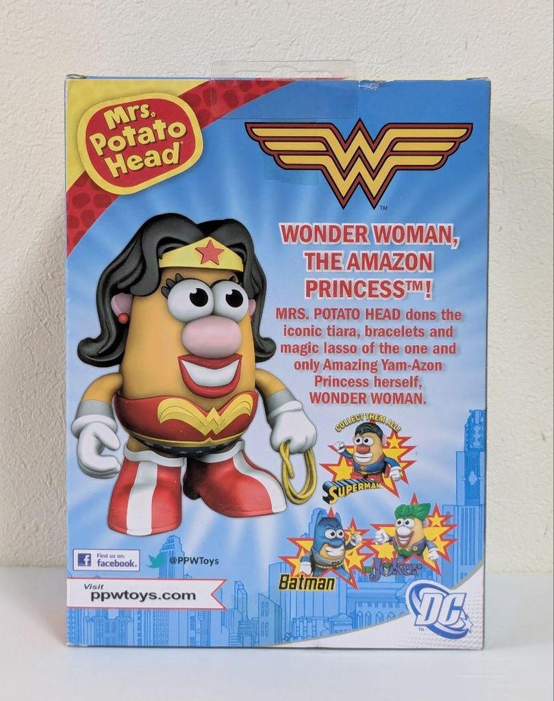 [USED] Mrs. Potato Head Wonder Woman Figure DC