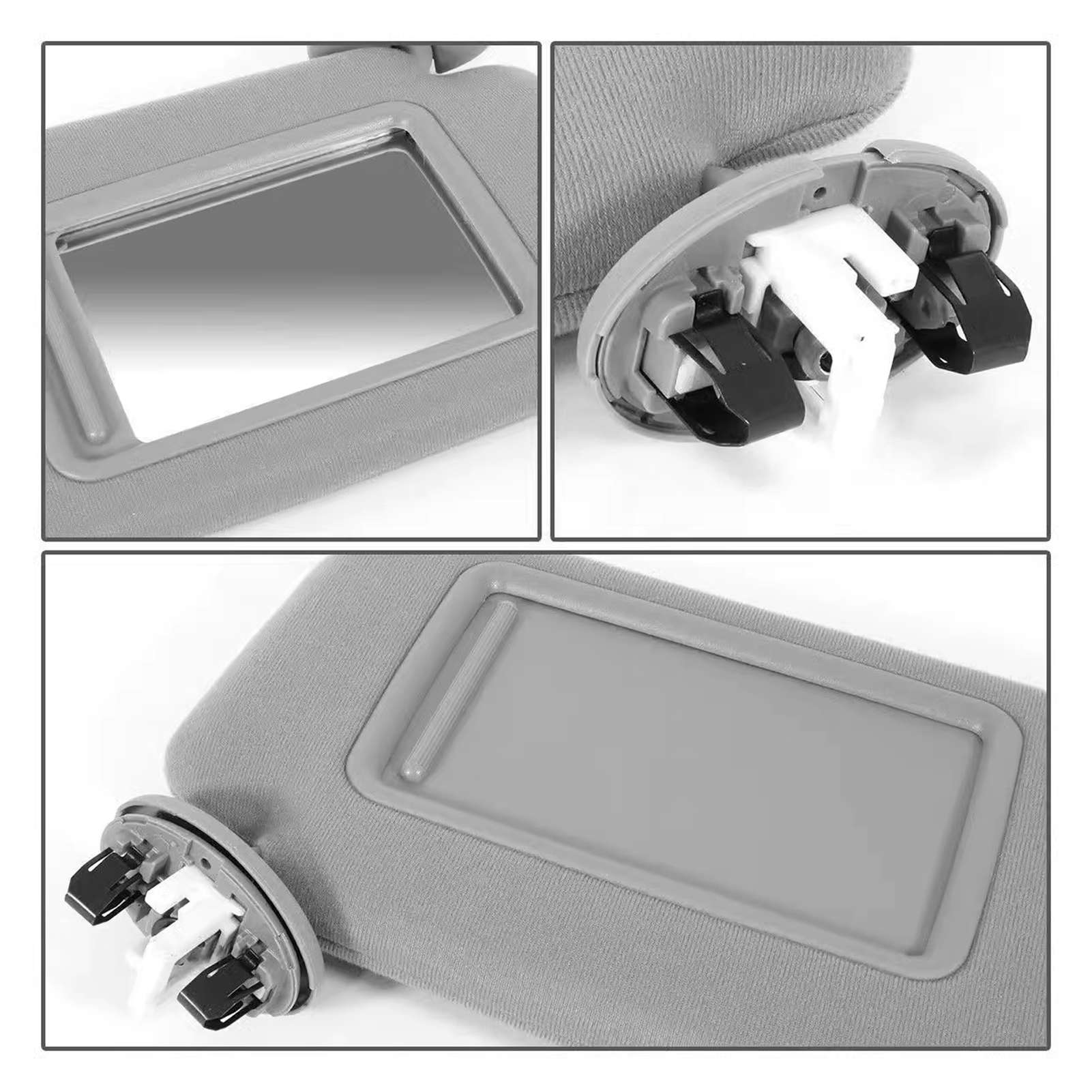 

Sun Visor Replacement for Toyota Camry 2007 2011 OEM 74320 06780 B0 Left Side Without Lights серый