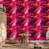 Ink Wallpaper Purple, Pink and Burgundy for Living Room and Bedroom 50x1000