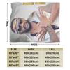 Fally Ipupa Congolese Singer Warm Soft Blankets  Students Plush Throw Blanket Novelty Outdoor Flannel Bedspread Sofa Bed Cover