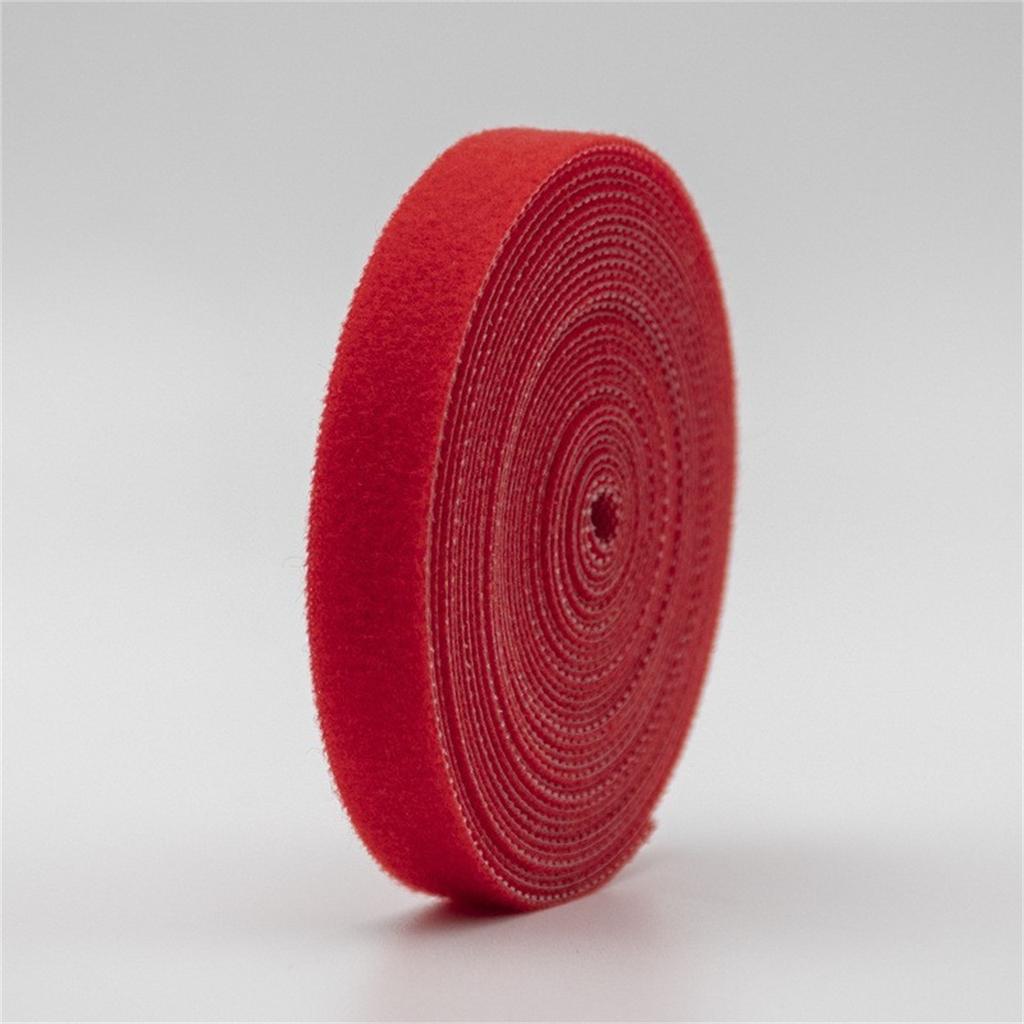 5M Cable Cable Ties Adhesive Fastener Tape Wrap DIY Reusable Double Side Hook and Loop Cable Straps Wires Management Straps