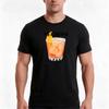 Negroni Drink Tshirt Summer Casual Cotton Tee Oversized Streetwear Tops Vintage Graphic Print Loose Fit Short Sleeve