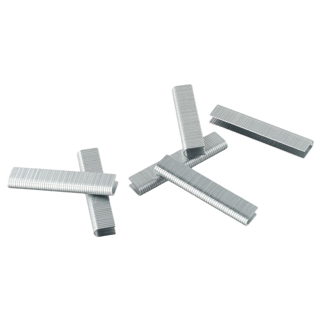 1000 Stück 8/10/12 mm U-/Tür-/T-förmige Nagelförmige Heftklammer für Holzmöbel Haushalt Manuelle Heftklammer Holzbearbeitungswerkzeug Teile