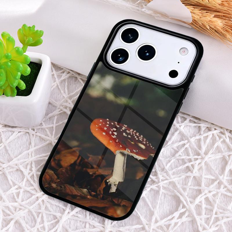 Mushroom Forest Shockproof Phone Case for iPhone 17 Air 16e 15 11 12 14 13 Pro Max Cover Coque