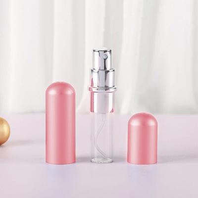 Flacone di profumo Flaconi estintore 5 ml Flacone cosmetico portatile Spray sottile Flacone da viaggio Due rotondi