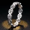 Titanium steel ring, niche and high-end, light luxury, non-fading, cross-border Instagram-style Foever Love