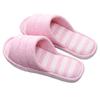 Japanska Linne Anti-Slip Par Tofflor för Vår/Sommar - Mjuk Sula Bomull Hemma Tofflor