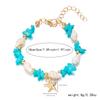 Bohemian Ocean Starfish & Seashell Bracelet for Women: High-End Dopamine Design