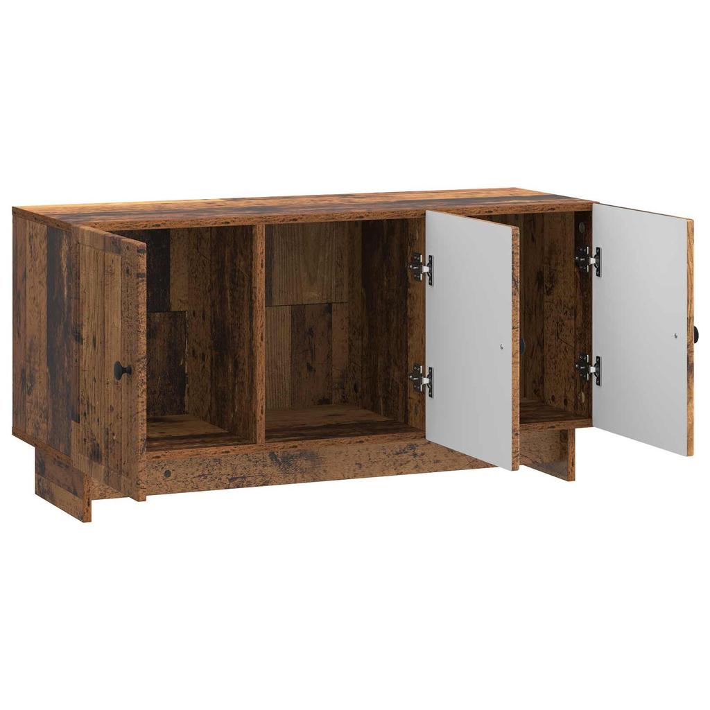 TV Cabinet Reclaimed Wood Look 99 x 34.5 x 50 cm Particleboard