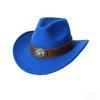 Cowboy Hat Jazz Hat Western Minority Style Cowboy Hat European and American Men's and Women's Hats