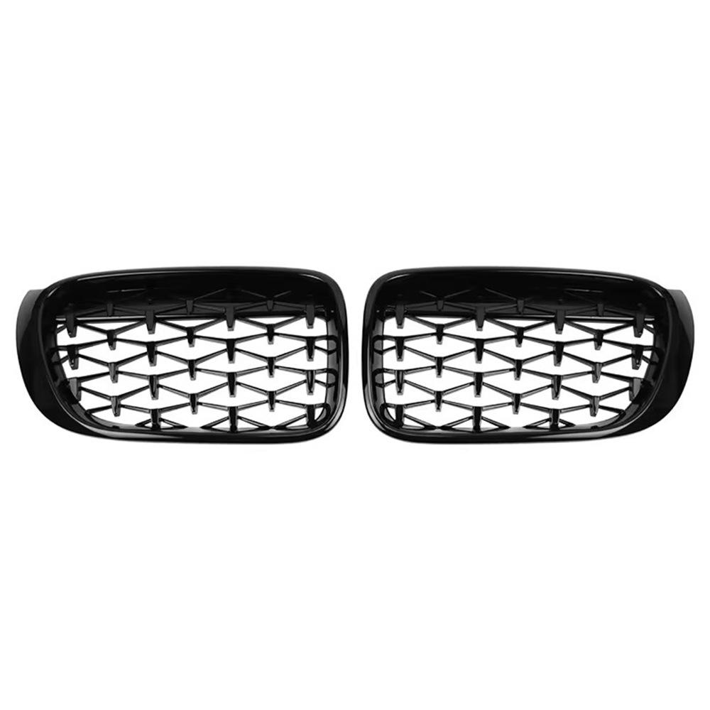 Glossy Black Starry Grille for BMW X3/X4 F25/F26 (2014-2018).