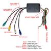 DIYKIT Car Backup Camera Splitter Switch 4 Input 1 Output Intelligent Car Video Switcher Converter