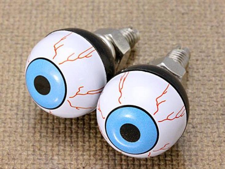 

License Plate Bolt Eyeball Blue NB-AA113EYBL-MON