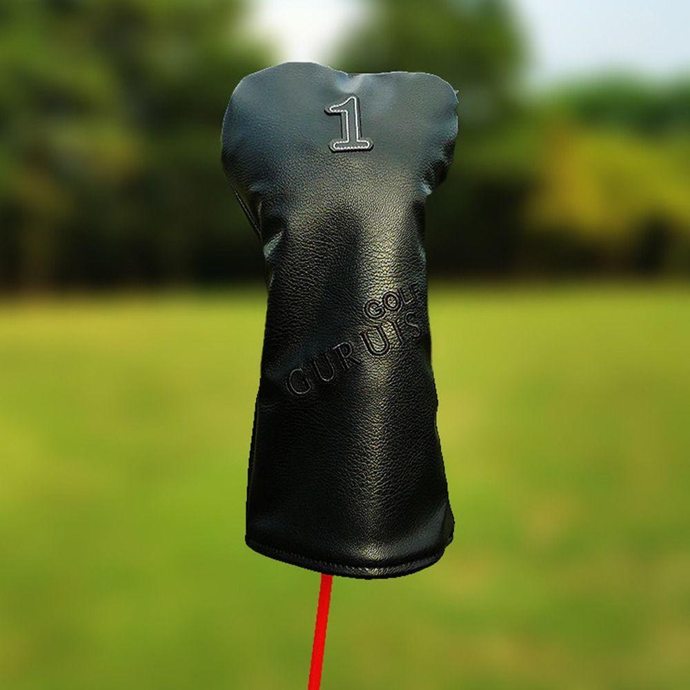 PU Leather For Driver Golf Club Cover Golf Rod Sleeve Fairway Putter Golf Woods Head Cover