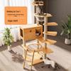 Aomengming Cat Tree & Condo with Sisal Scratching Post