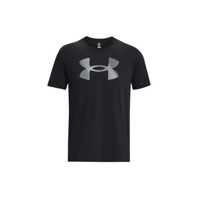Logo Print Crew Neck Short Sleeve T-Shirt Men Tops Black 1379451-001
